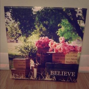 Cute Believe small wall art